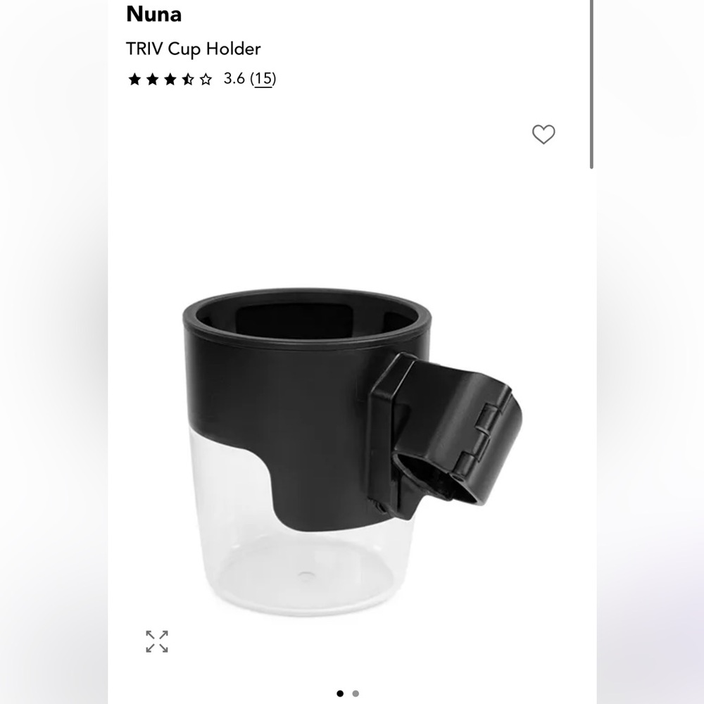 Nuna TRIV Cup Holder - Black